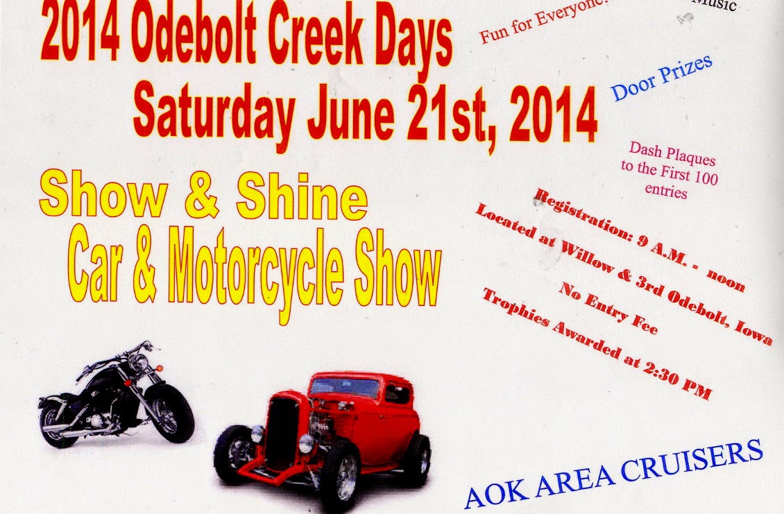 Odebolt News Car and Motorcycle Show
