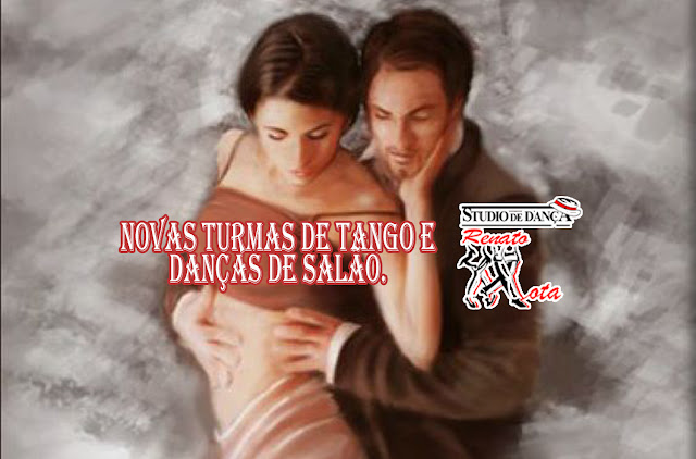 Nova turma de Tango para iniciantes às quintas-feiras com inicio dia 18/10 das 19h30 às 20h30. Nova turma de Tango para iniciantes às quintas-feiras com inicio dia 18/10 das 19h30 às 20h30.