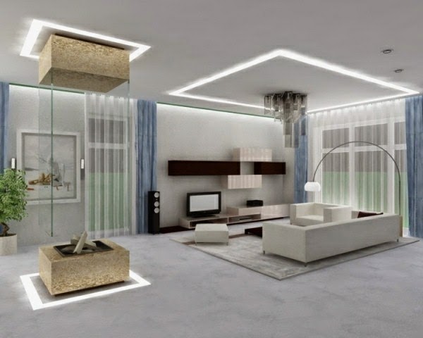 Living room in white &#8211; 30 bright ideas!