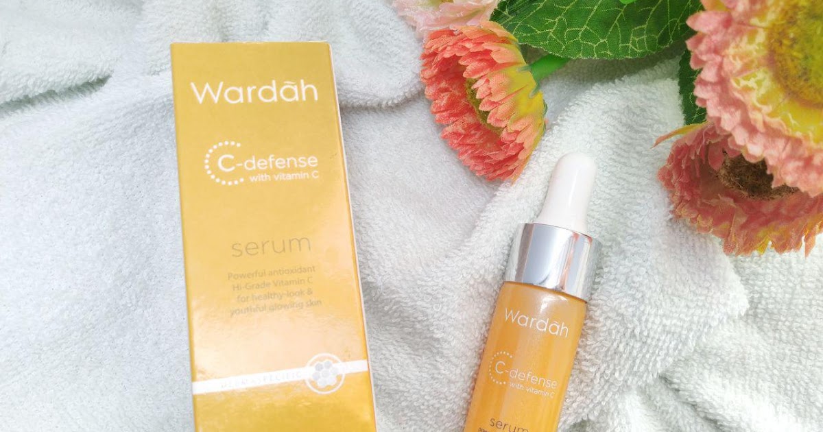 REVIEW Wardah C Defense Serum With Vitamin C Wiendanovi