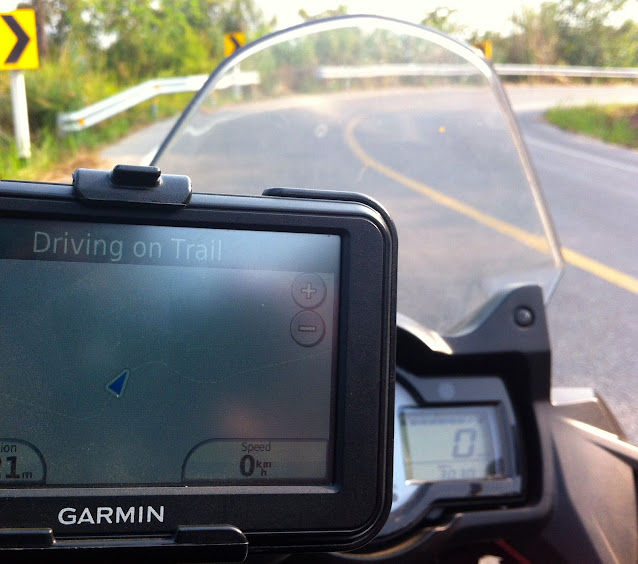 The Big Dipper in North Thailand Motorbike riding in North Thailand