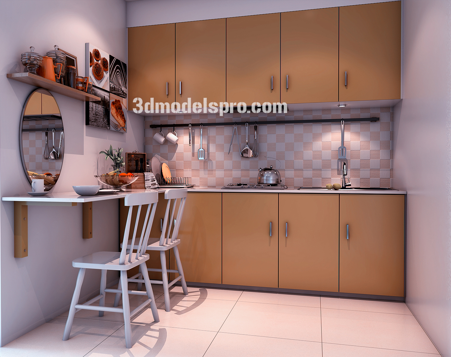 Sketchup Kitchen Island