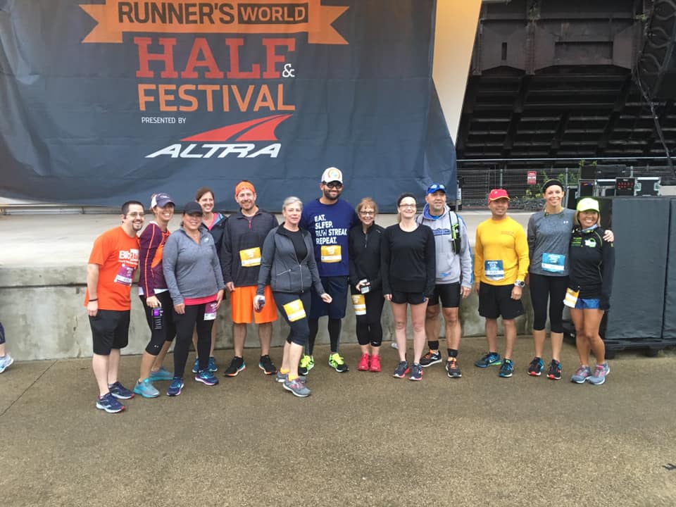 JoeG Runner's World Half and Festival! Race review of the 5 and dime!