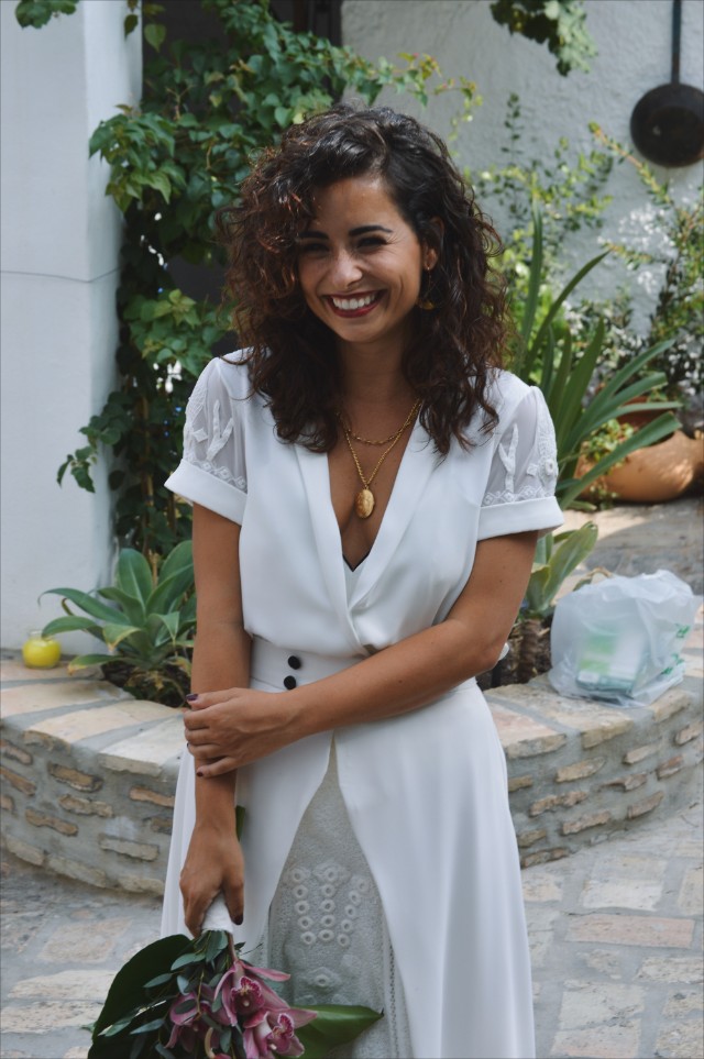 sara lage vestido novia boda tropical vejer de la frontera blog atodoconfetti