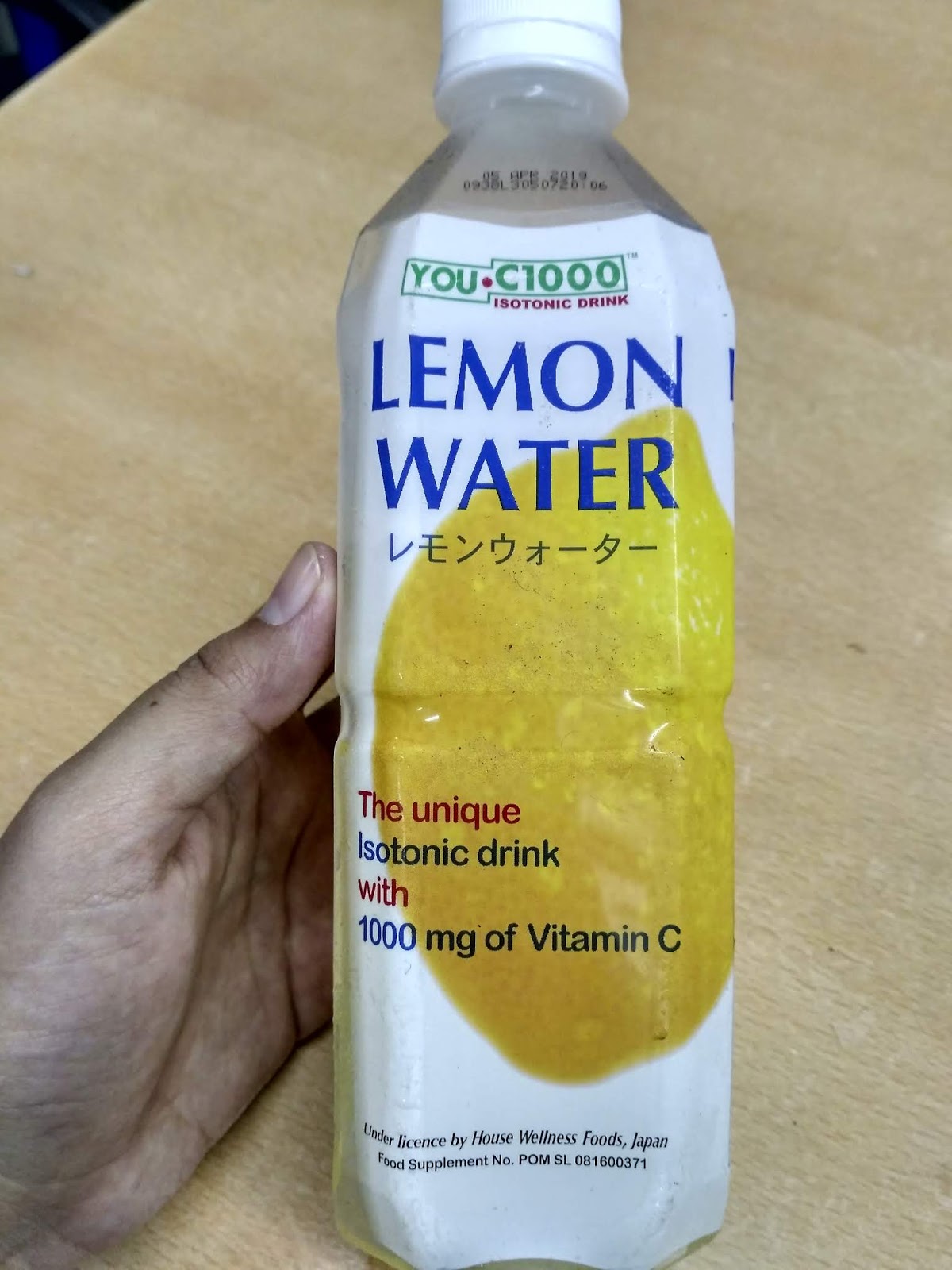 YOU C1000 ISOTONIC DRINK LEMON WATER