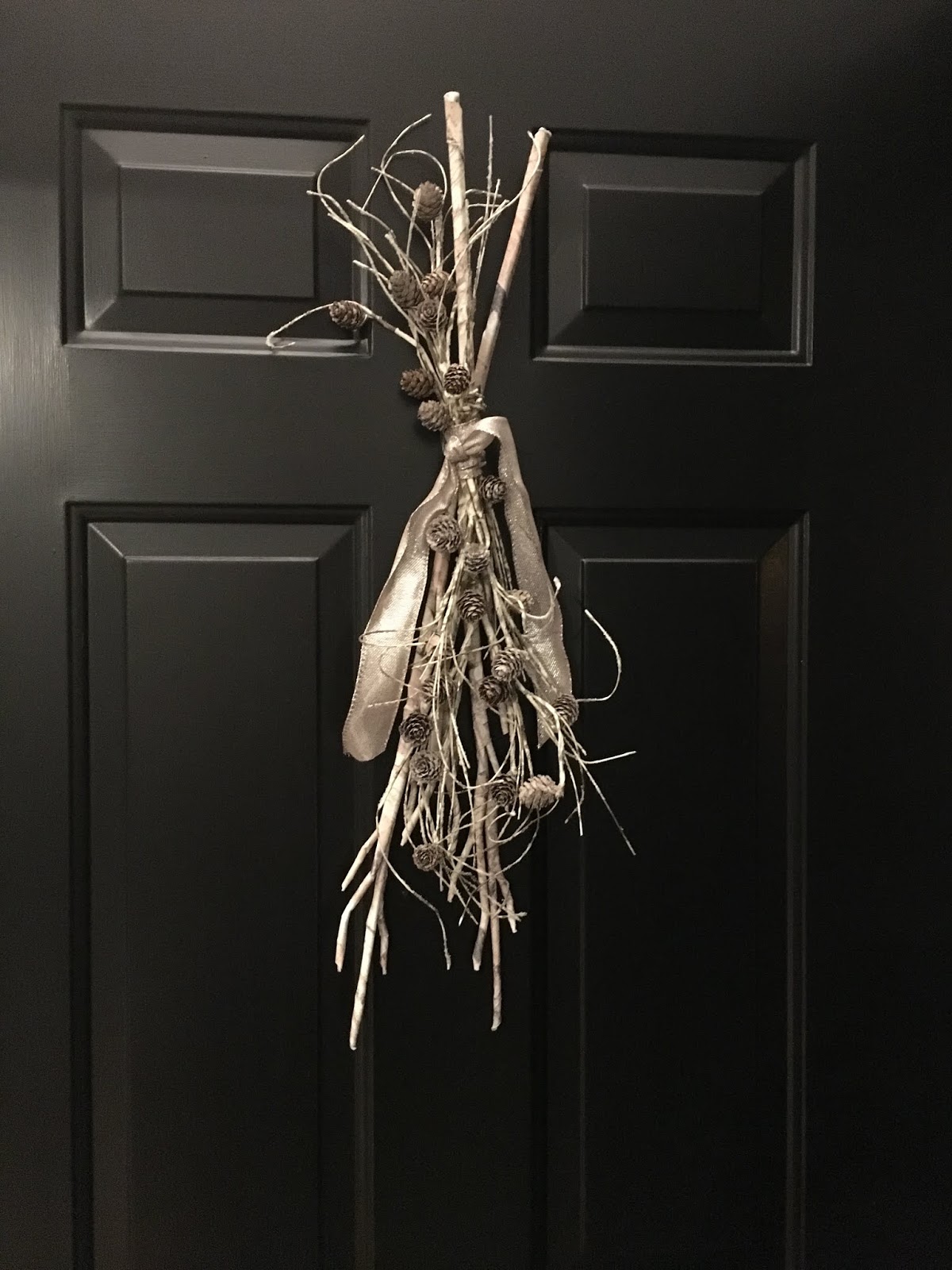 Diy Winter Door Hanger