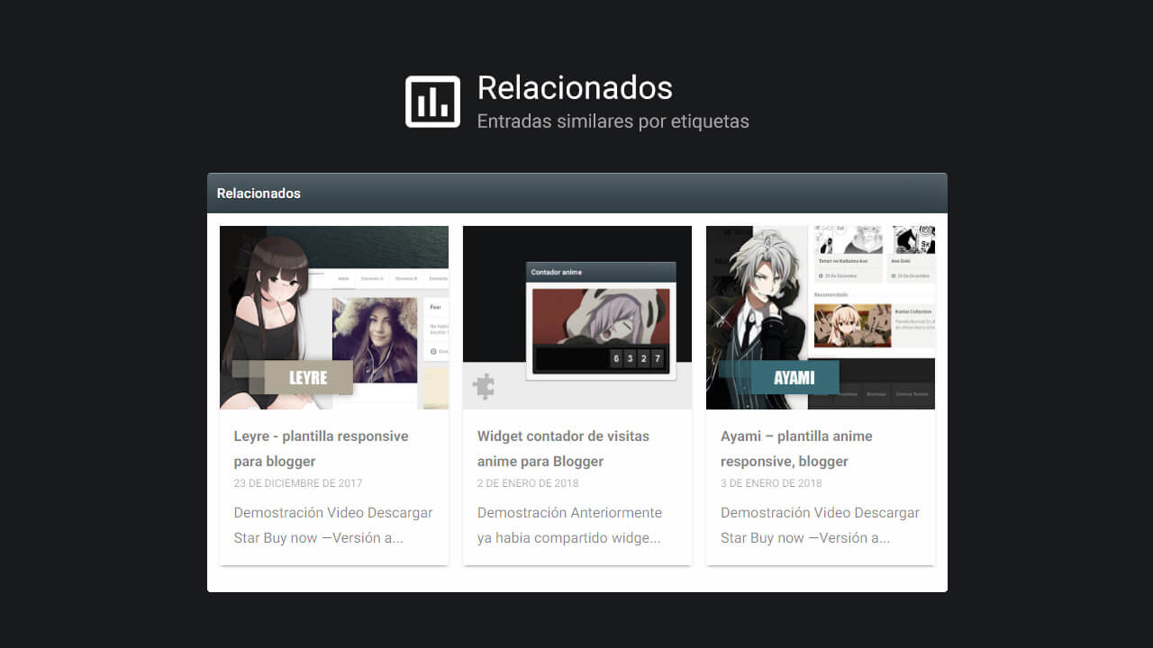 widget para mostrar entradas por etiquetas