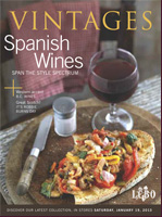 Cover photo of January 19, 2013 LCBO Vintages Magazine