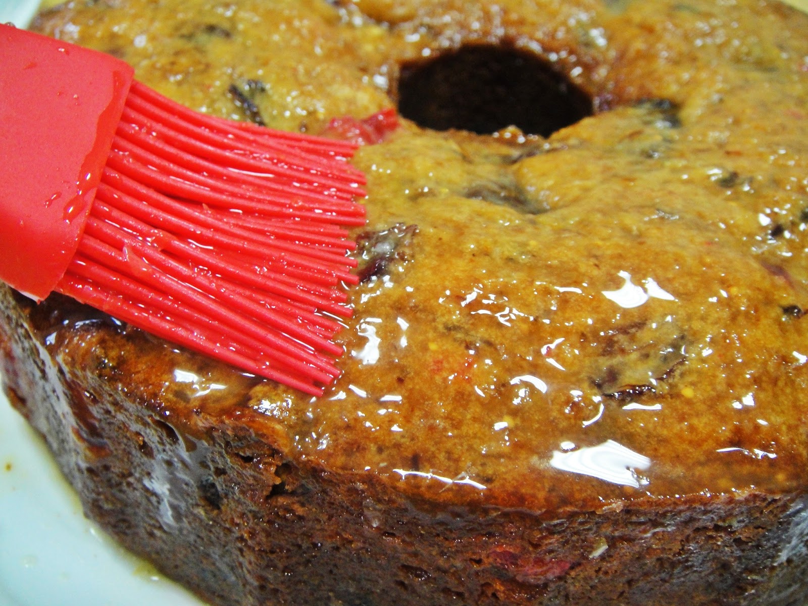 Maryam's Culinary Wonders 1050. Orange Fruit Cake