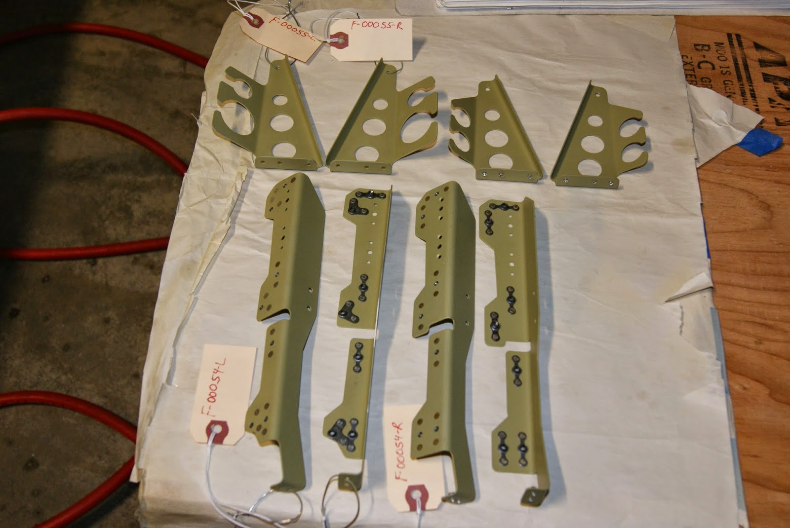 DOG Aviation John's RV-12 Blog: Instrument Stack Angle & Comm Support ...