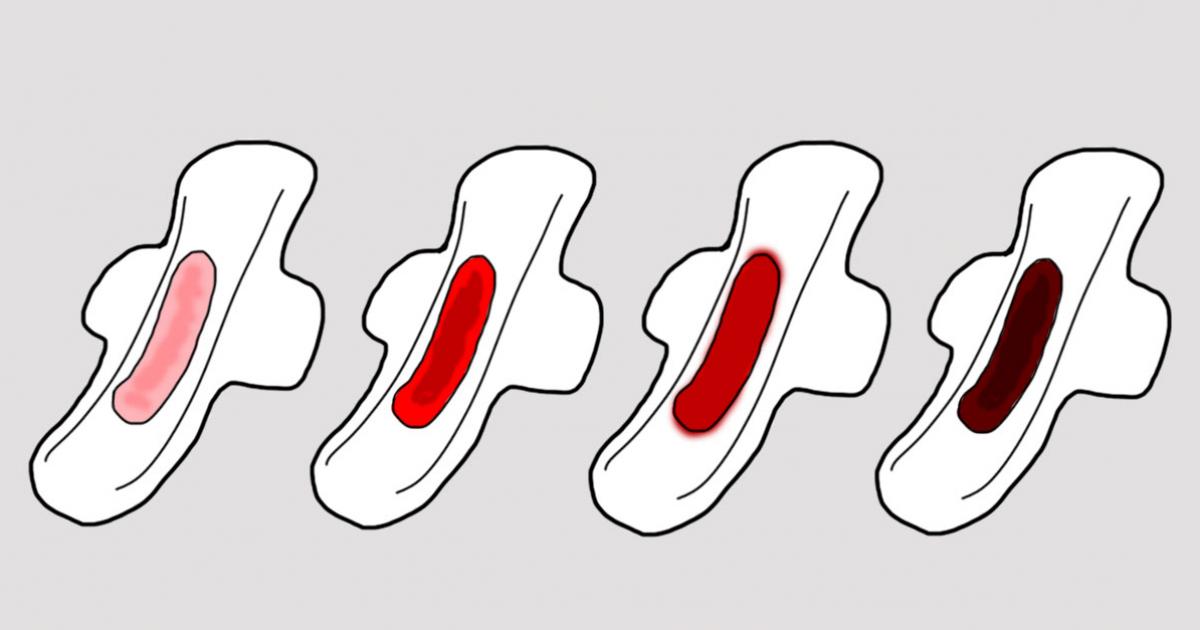 Menstruacion negra que significa