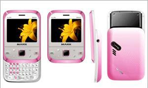 MAXX Vista MS502 Slider QWERTY Phone Specially for Ladies