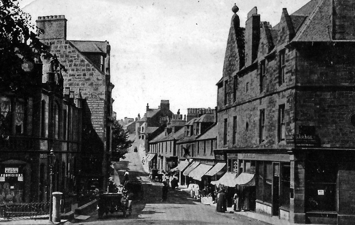 Tour Scotland Photographs Old Photographs Main Street West Kilbride