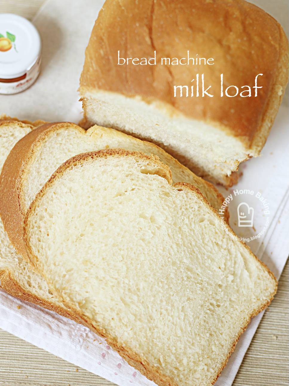 bread machine milk and honey bread