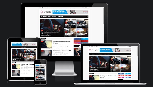 Enside News Magazine Responsive Blogger Templates Enside News Magazine Responsive Blogger Templates