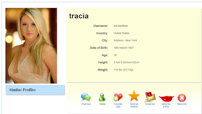 Foreign Women Fakes: Tracia or Alisson Angel