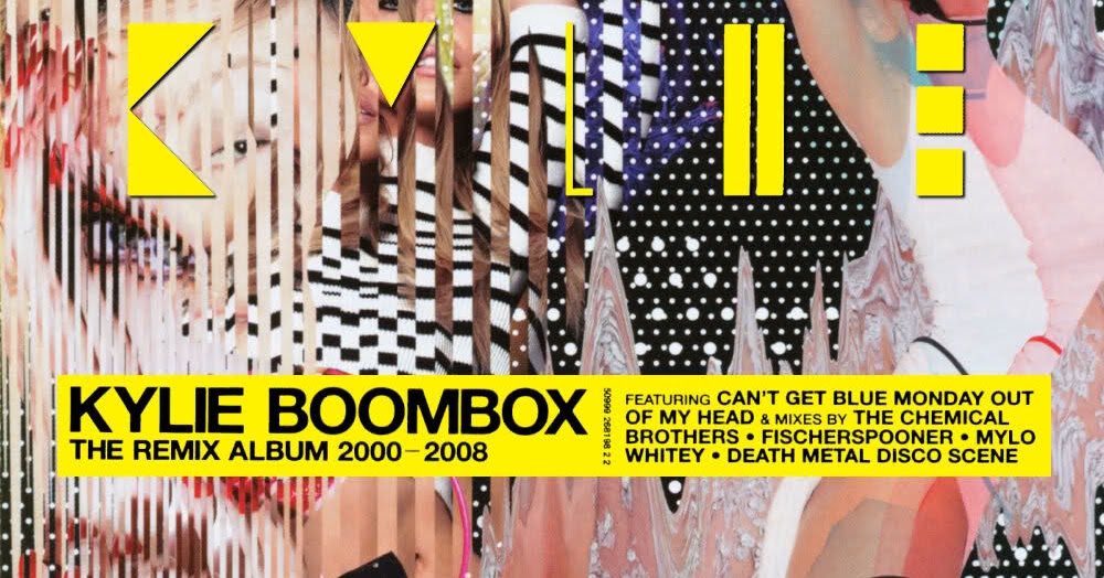 Kylie Fanmade Art Boombox The Remix Album
