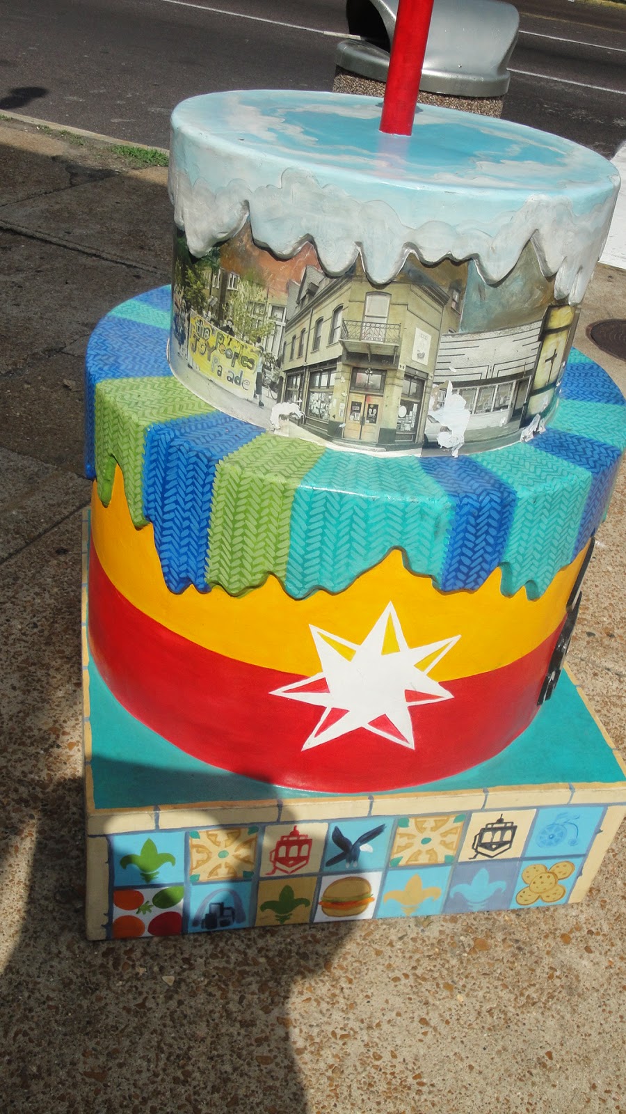 St. Louis 250 Years, 250+ Cakes. Here we go.... 142 Cherokee Business District