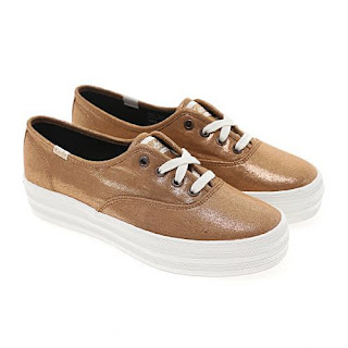 The Triple Bronze sneakers from Keds