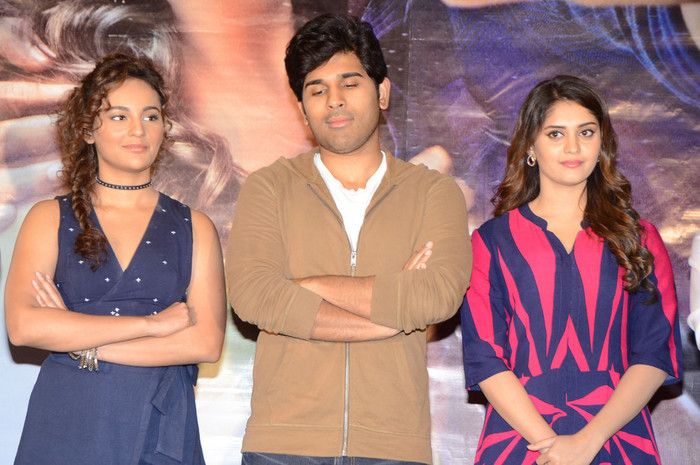 Surbhi at Okka Kshanam Movie Teaser Launch