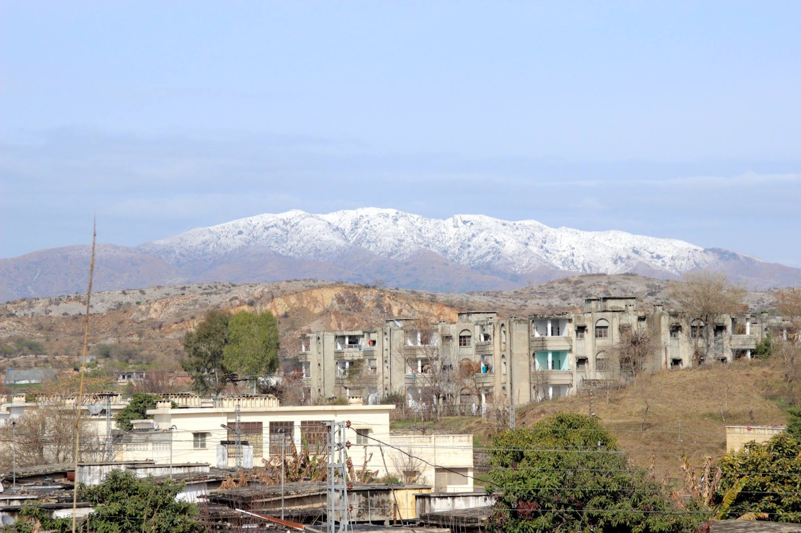 Snow Fall in Margala Hills Taxila Cantt Rawalpindi Go and Explore