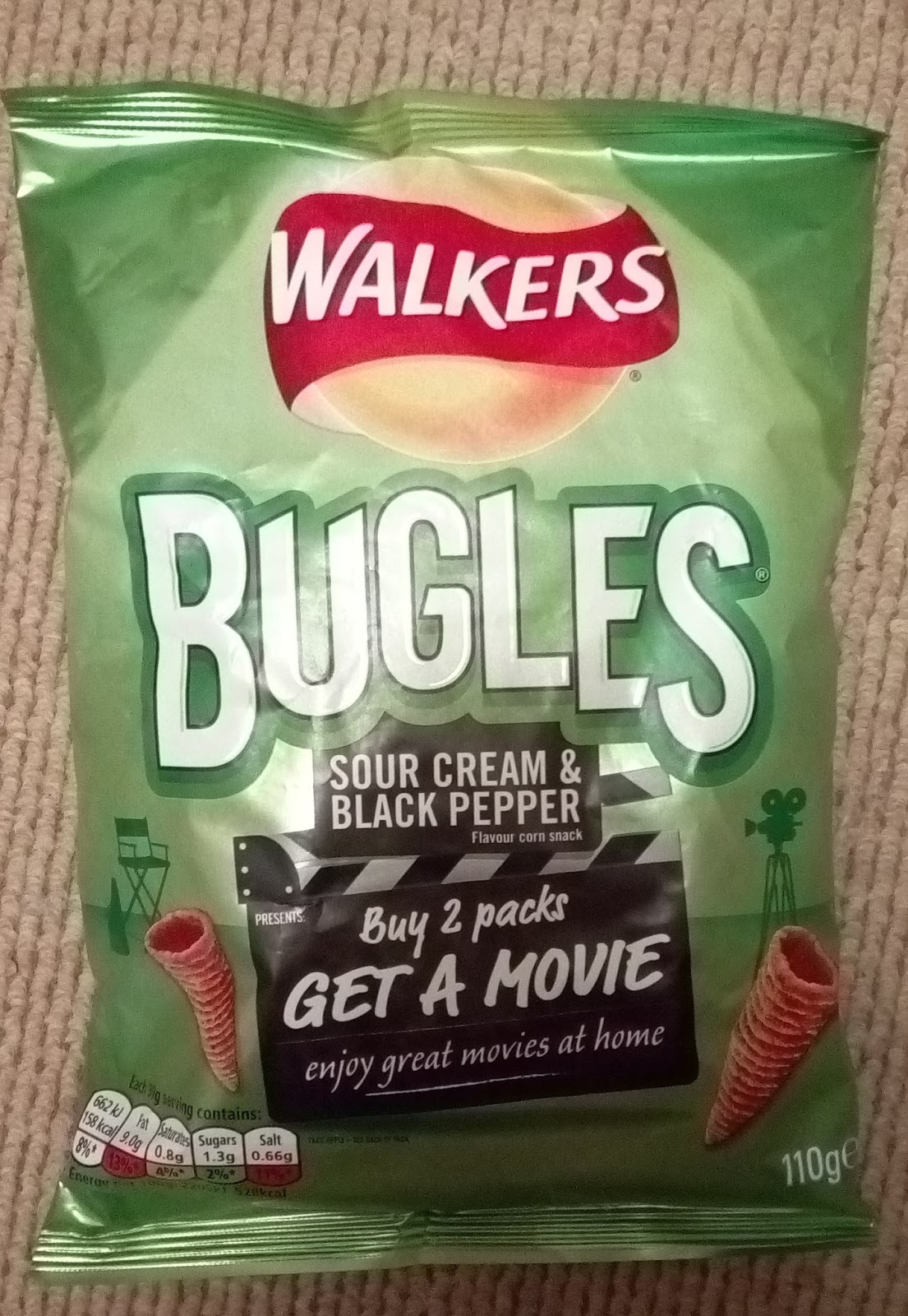 Supersupergirl's Food Reviews [Walkers crisps] Bugles