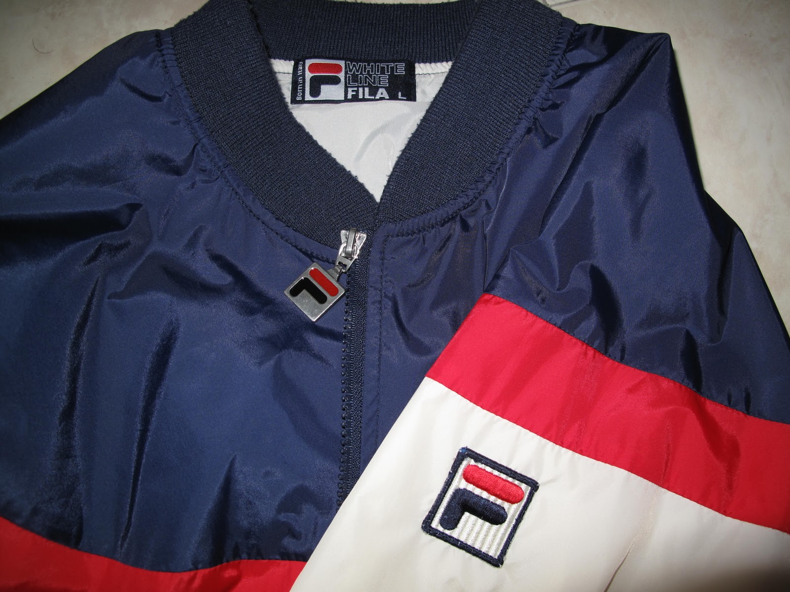 D O U G L A S T O R E: FILA WHITE LINE BJ BORG JACKET (SOLD)