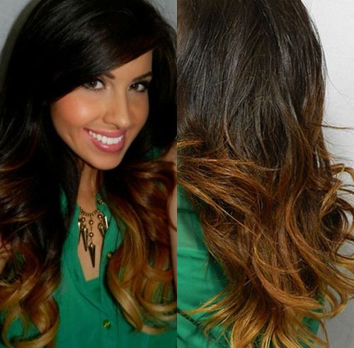 Ombre Hair Brown To Blonde Haircut Media Ombre Hair Brown To Blonde