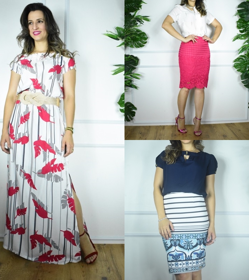 Coisas de mulher cristã : Expressão moda feminina: Estampas, cores e conforto