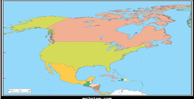 تحميل اطلس خرائط قارة أمريكا الشمالية