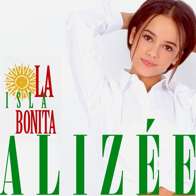 Alizee la isla bonita. Ализе певица Бонита. Ализе Мадонна. Alizee 2003. Ализе Жакоте.