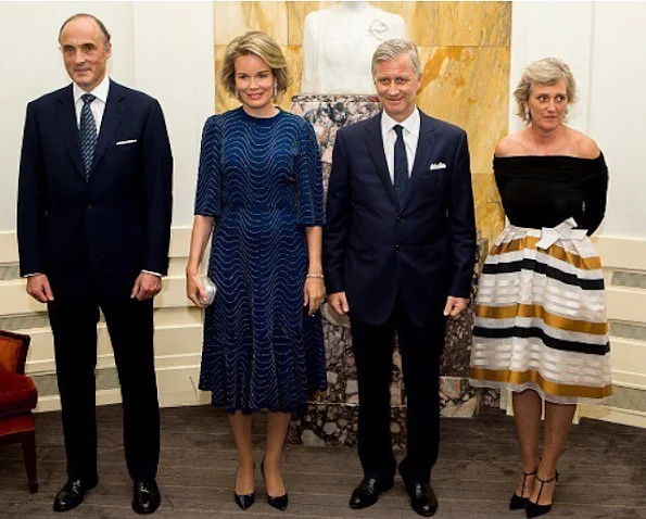 King Philippe, Queen Mathilde, Princess Astrid and Prince Lorenz attended a prelude concert