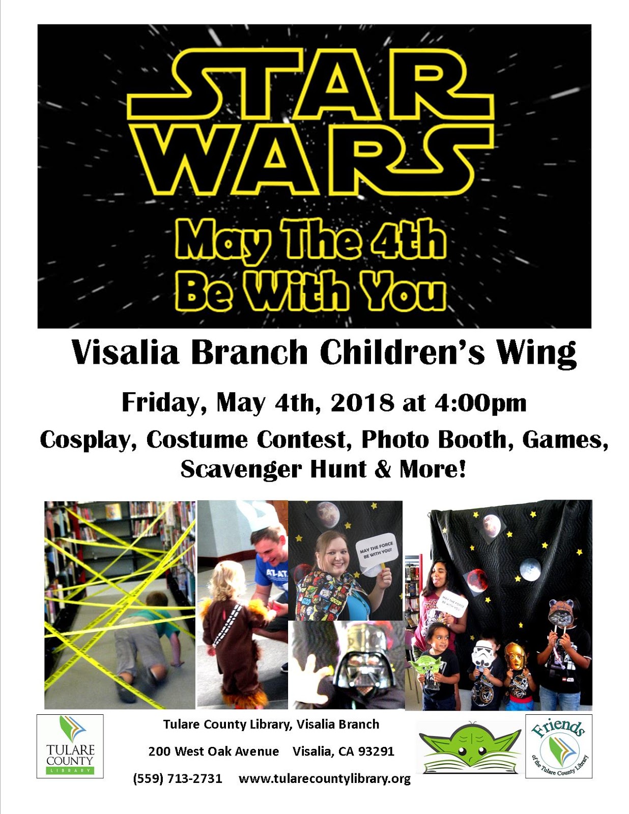 Tulare County Library News and Events: April 2018