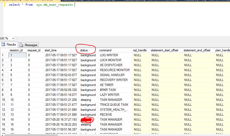 Seva Unlock a table using sql server