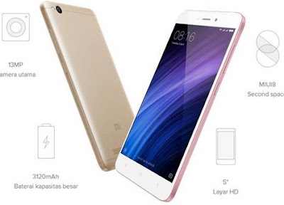 Spesifikasi Xiaomi Redmi 4A Spesifikasi Xiaomi Redmi 4A