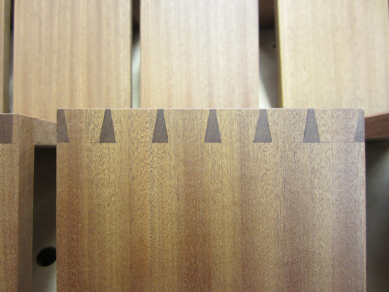 David Barron Furniture: Dovetail Alignment Boards