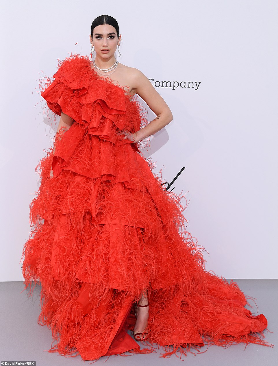 Dua Lipa goes extravagant for the 2019 Cannes amFAR Gala