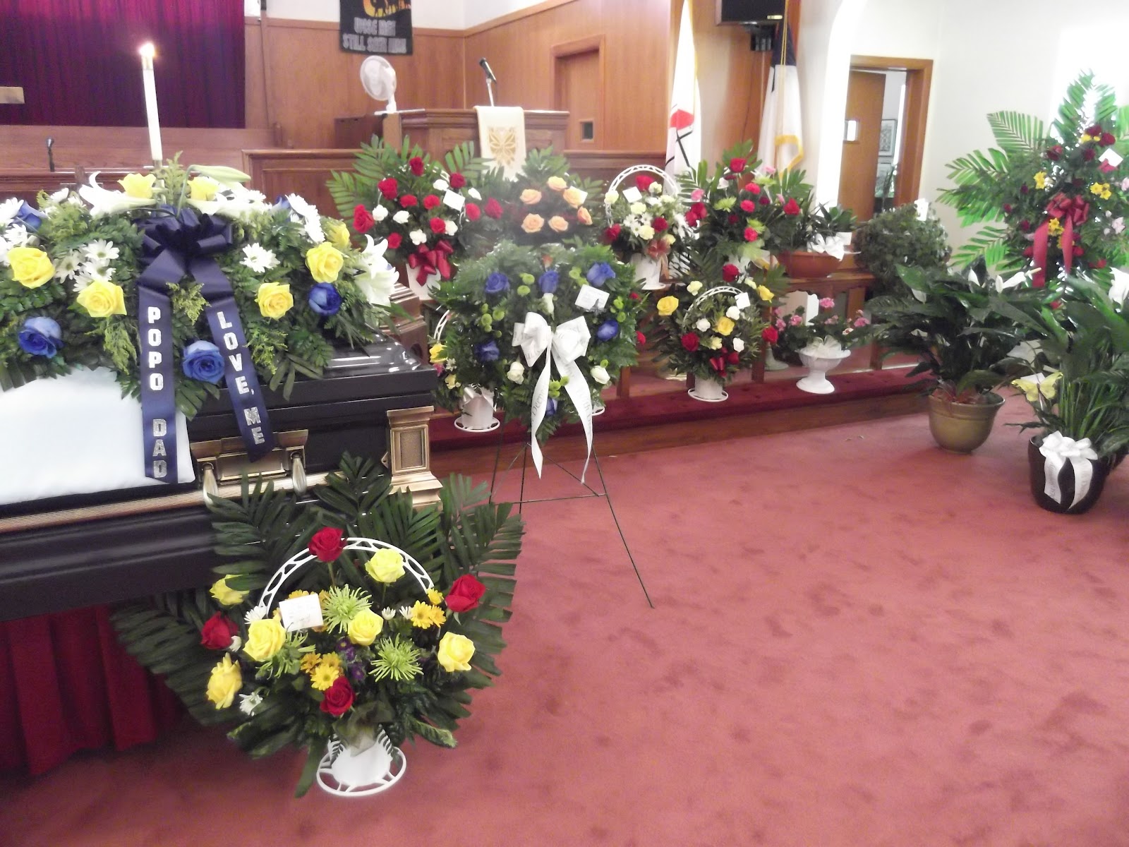 First United Methodist Church McCamey, TX Jack Phillips' Funeral Service