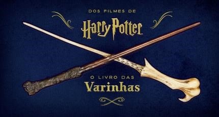 Capa Harry Potter - O Livro das Varinhas