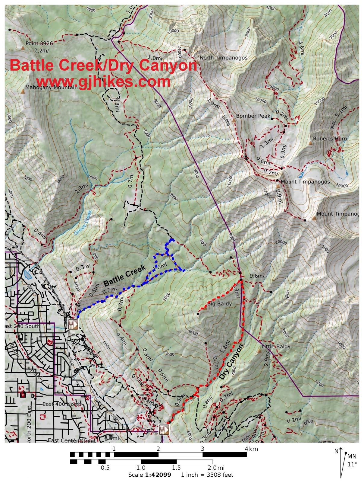 gjhikes.com: Battle Creek