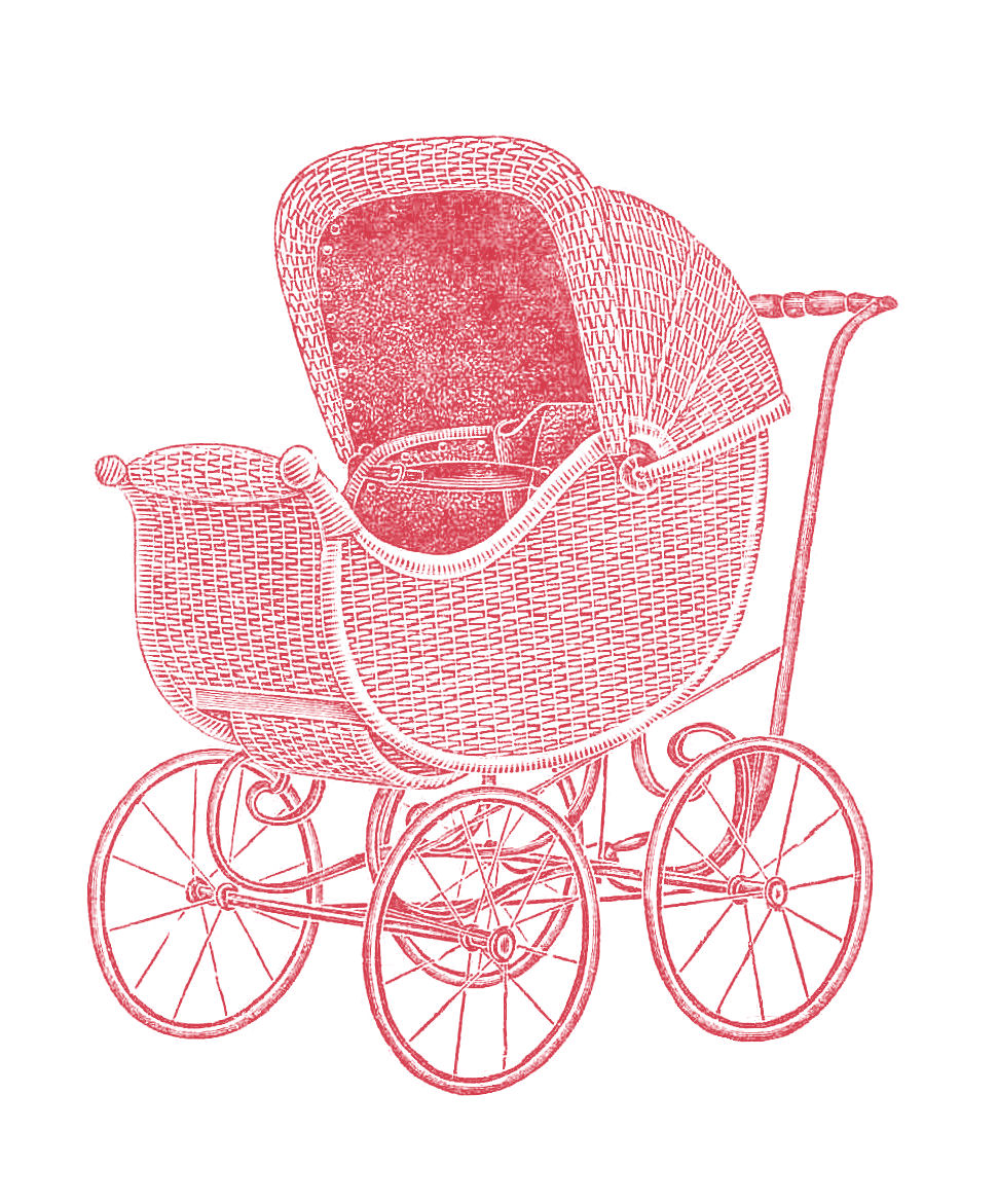 clipart baby carriage - photo #9