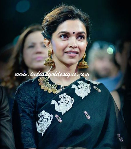 Gold Jewellery Deepika Padukone Jhumka Online Deepika Padukone