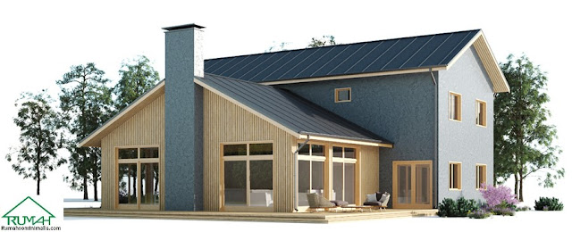 Denah Model Desain Gambar Rumah Minimalis Idaman Modern Tipe 413 merupakan kebutuhan pokok setiap manusia Denah Model Desain Gambar Rumah Minimalis Idaman Modern Tipe 413