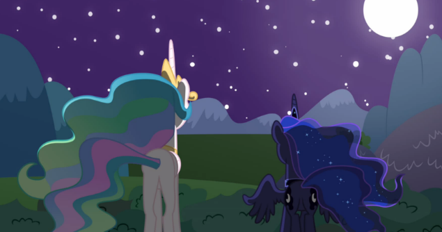 Equestria Daily MLP Stuff : Do You Want To See The Moon Rise?