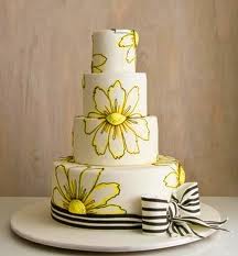 Martha Stewart Floral Wedding Cake