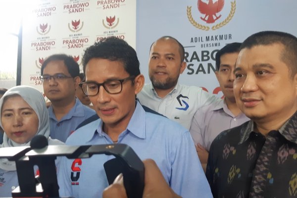 Hitung Internal, Erwin Aksa: Prabowo-Sandi Unggul Telak Hitung Internal, Erwin Aksa: Prabowo-Sandi Unggul Telak