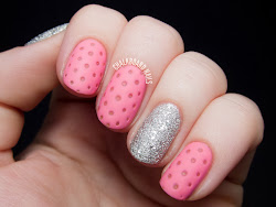 pink diamonds nail nails perforated leather designs chalkboard manicure