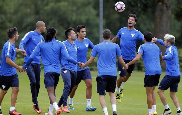 Málaga, último entrenamiento en Valls