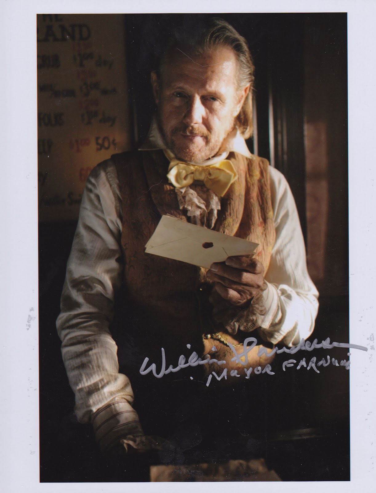 William Sanderson Sci Fi Expo 2013 Autograph Hound's Blah Blah Blog