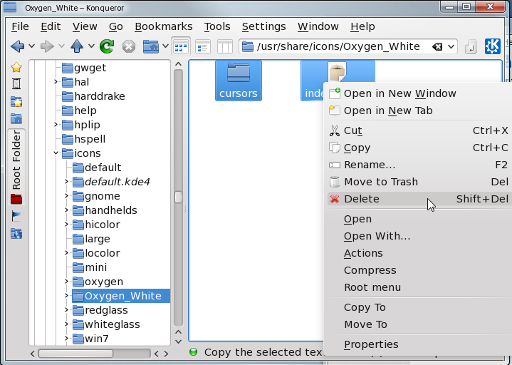 Copy properties